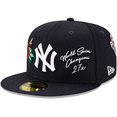 ny yankees fitted baseball cap